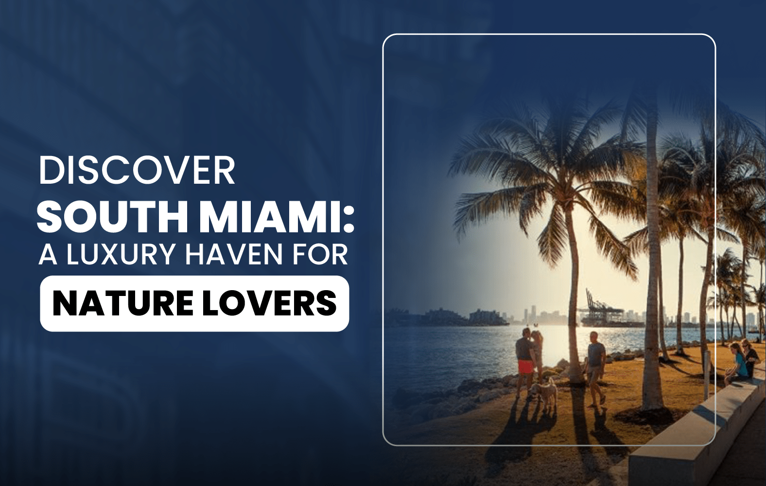 Discover South Miami: A Luxury Haven for Nature Lovers