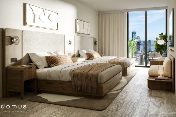 DomusBrickellCenter_Interior_Second Bedroom